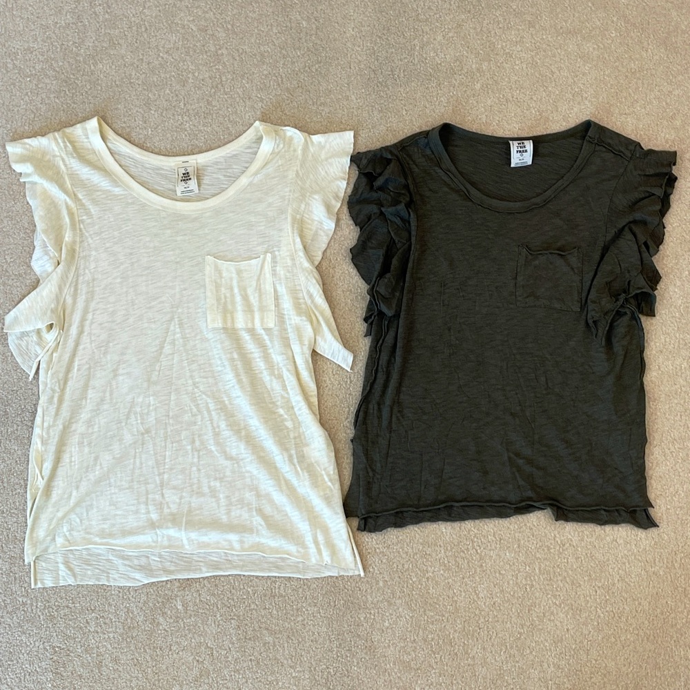 ✨SOLD✨Free People T-Shirts (2 Tops)!
